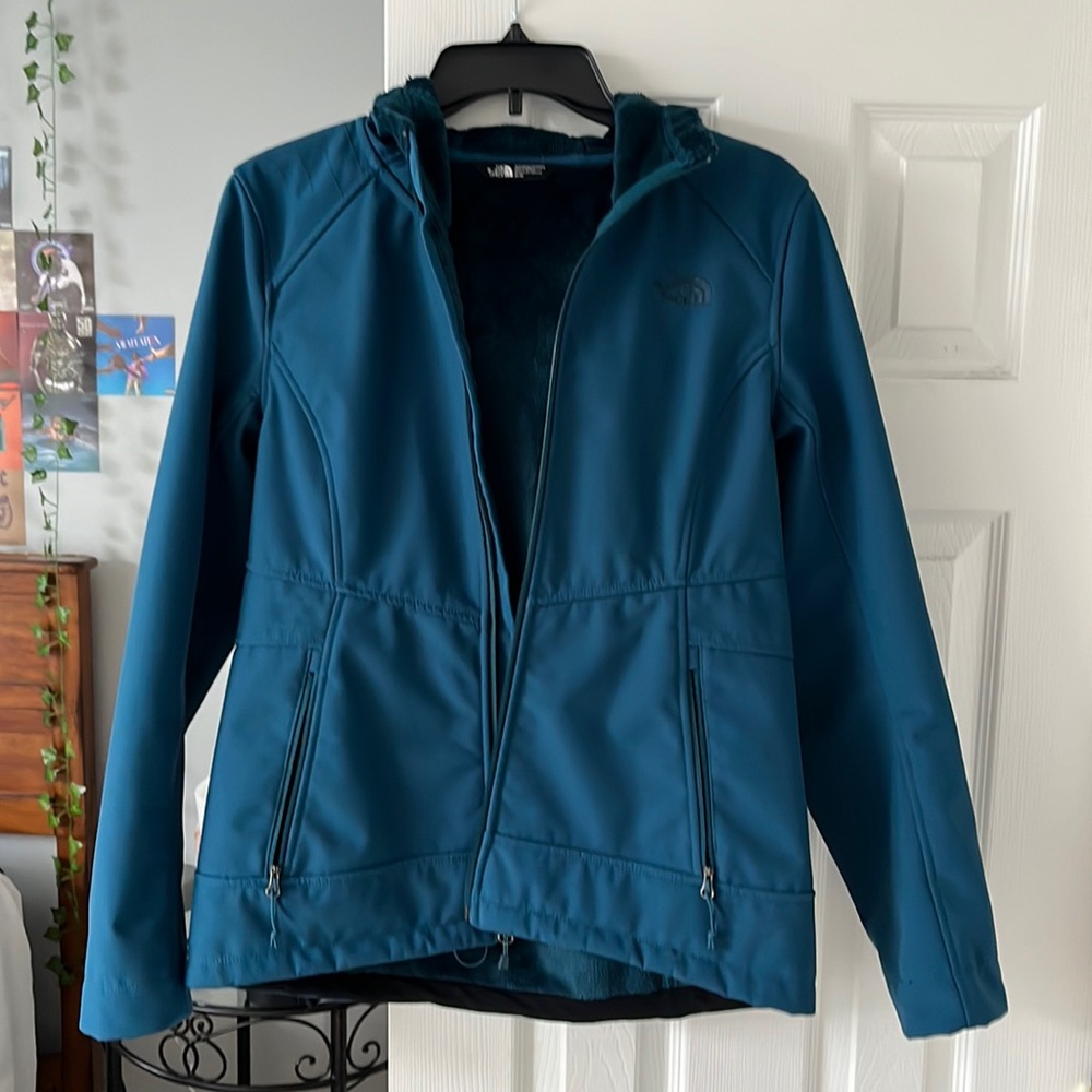 North face coat with hood